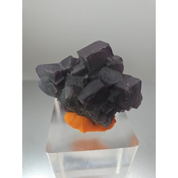 Fluorite crystal quartz cluster 2.5oz - Picture 3 of 15